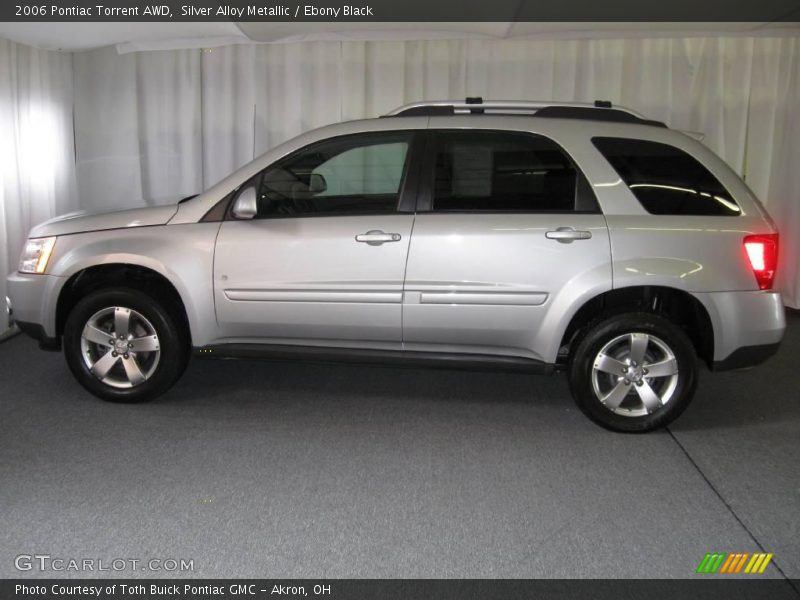 Silver Alloy Metallic / Ebony Black 2006 Pontiac Torrent AWD