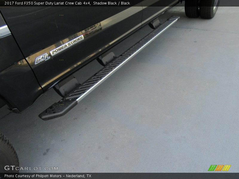 Shadow Black / Black 2017 Ford F350 Super Duty Lariat Crew Cab 4x4