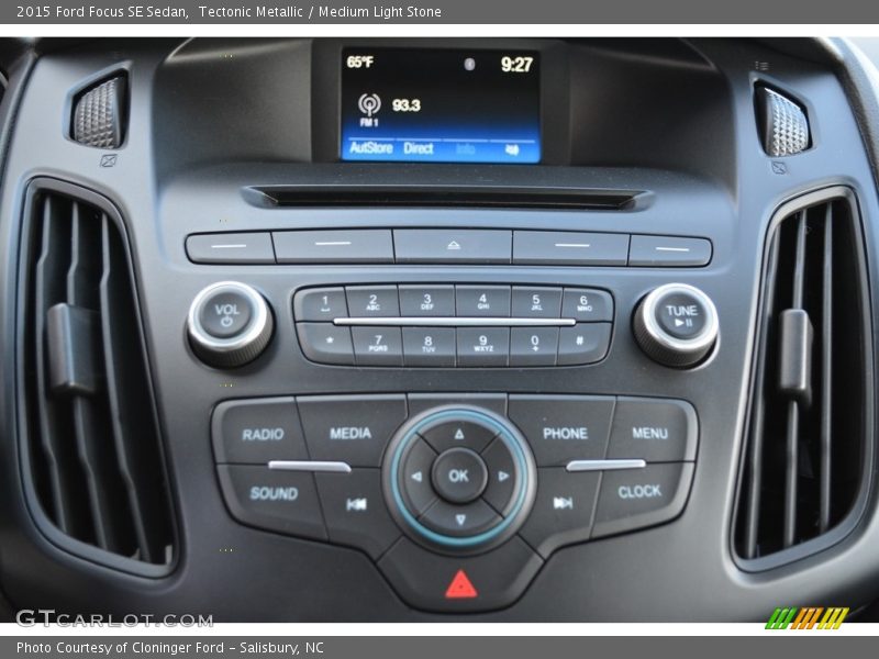 Tectonic Metallic / Medium Light Stone 2015 Ford Focus SE Sedan