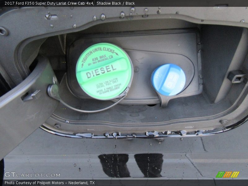 Shadow Black / Black 2017 Ford F350 Super Duty Lariat Crew Cab 4x4