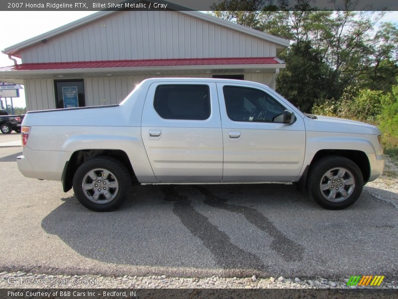 Billet Silver Metallic / Gray 2007 Honda Ridgeline RTX