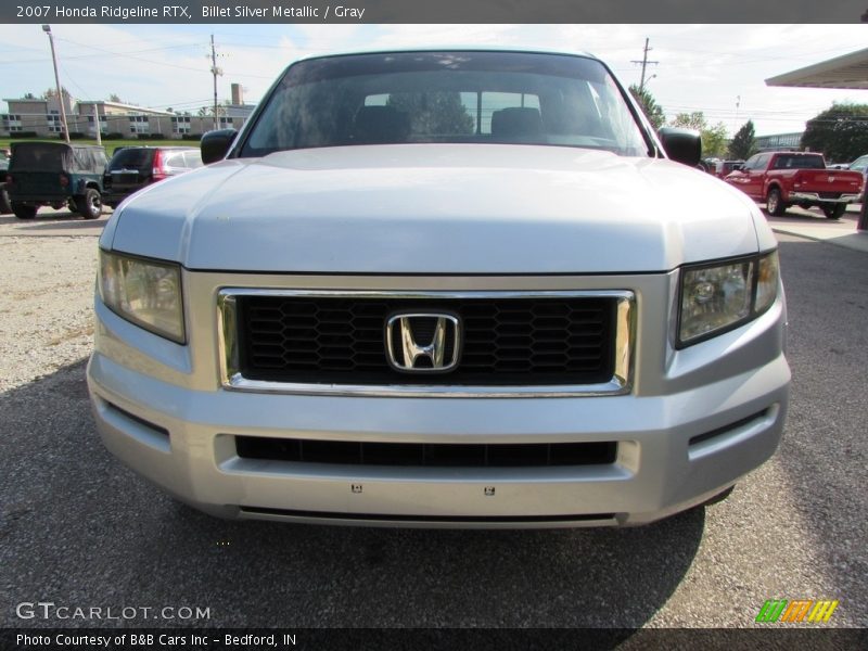 Billet Silver Metallic / Gray 2007 Honda Ridgeline RTX