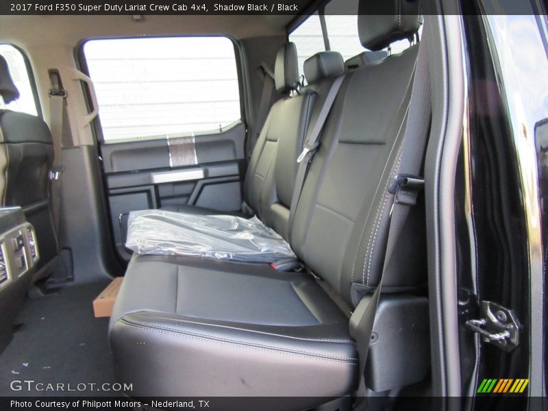 Rear Seat of 2017 F350 Super Duty Lariat Crew Cab 4x4