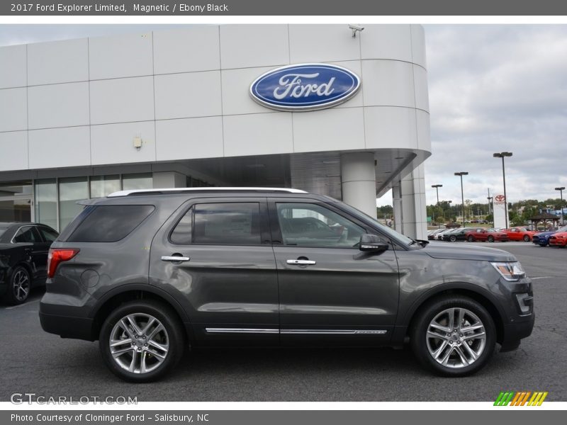 Magnetic / Ebony Black 2017 Ford Explorer Limited