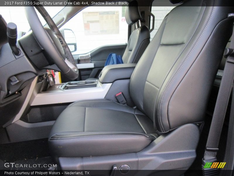 Front Seat of 2017 F350 Super Duty Lariat Crew Cab 4x4