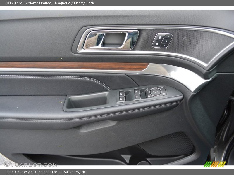 Magnetic / Ebony Black 2017 Ford Explorer Limited