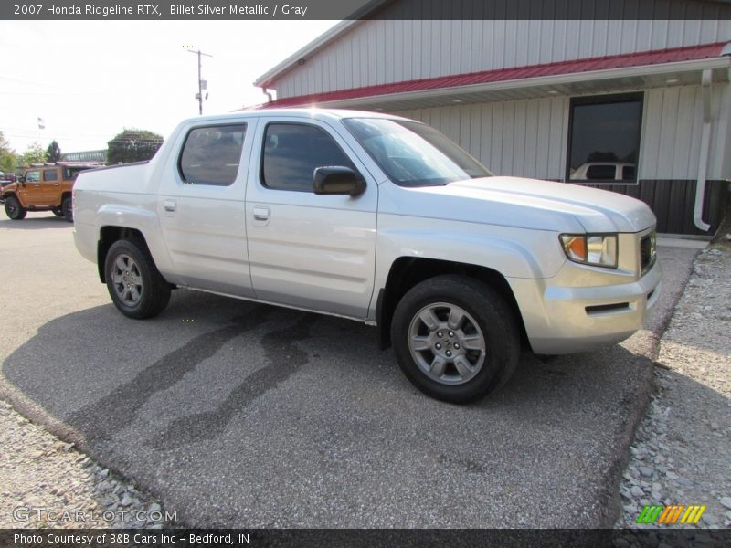 Billet Silver Metallic / Gray 2007 Honda Ridgeline RTX