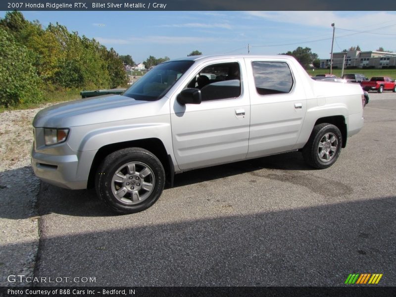 Billet Silver Metallic / Gray 2007 Honda Ridgeline RTX