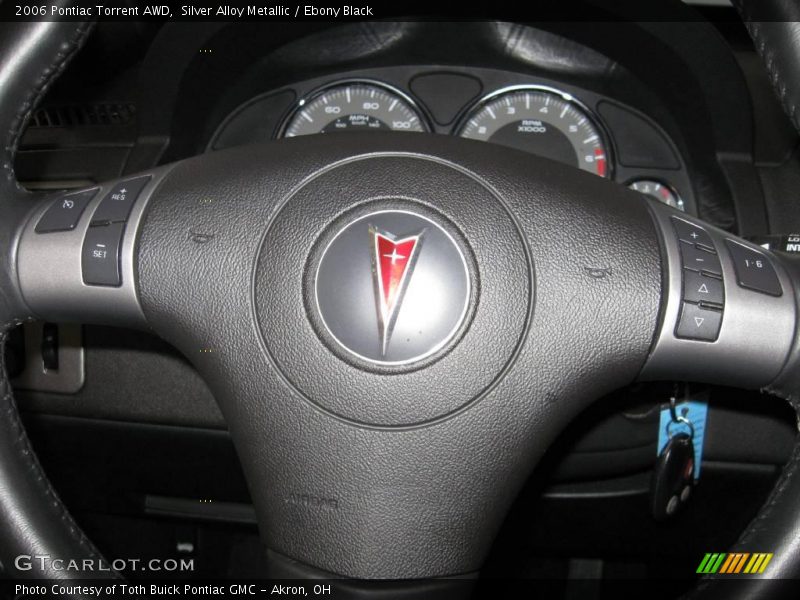 Silver Alloy Metallic / Ebony Black 2006 Pontiac Torrent AWD
