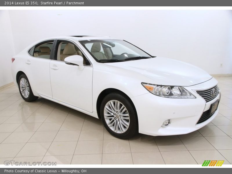 Starfire Pearl / Parchment 2014 Lexus ES 350