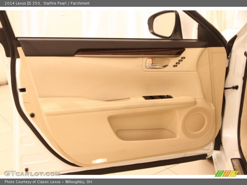 Starfire Pearl / Parchment 2014 Lexus ES 350