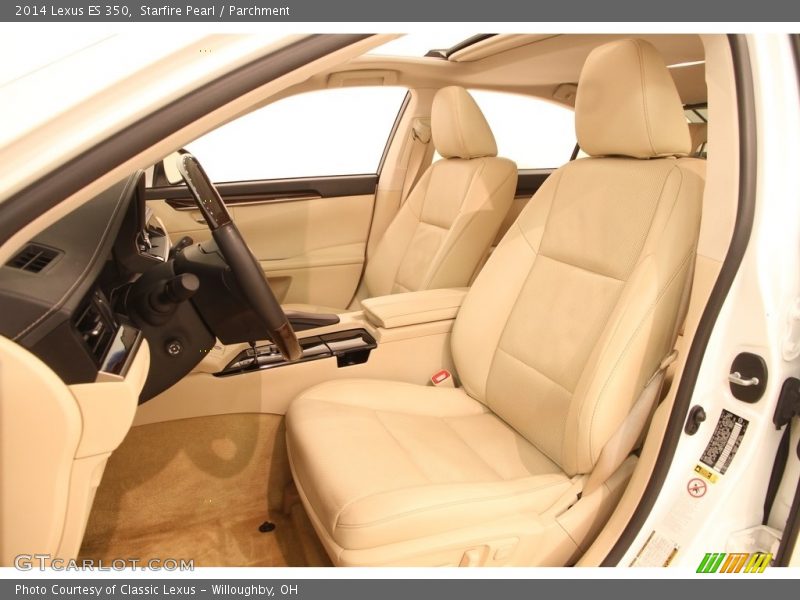 Starfire Pearl / Parchment 2014 Lexus ES 350