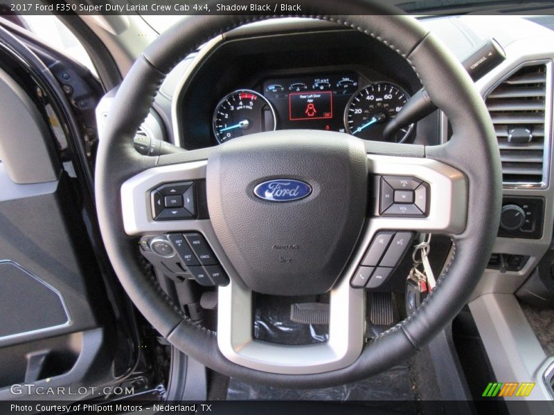  2017 F350 Super Duty Lariat Crew Cab 4x4 Steering Wheel