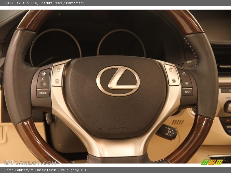 Starfire Pearl / Parchment 2014 Lexus ES 350