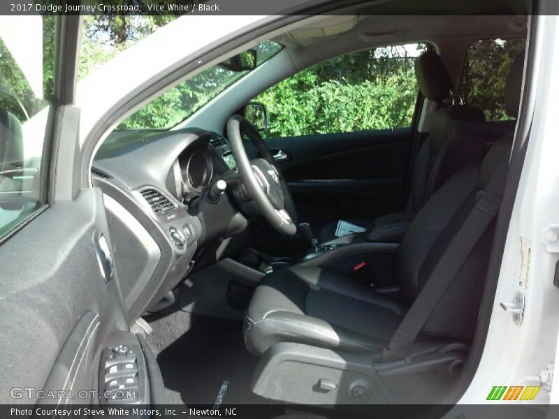 Vice White / Black 2017 Dodge Journey Crossroad