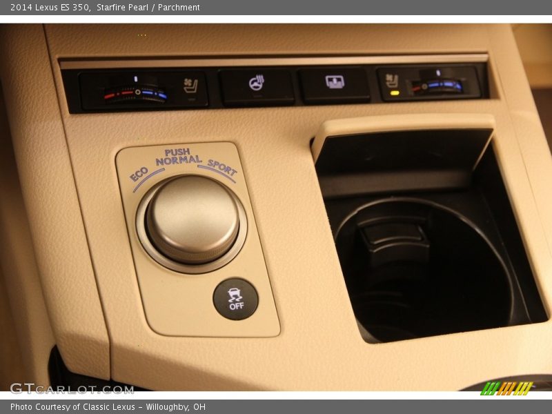 Starfire Pearl / Parchment 2014 Lexus ES 350