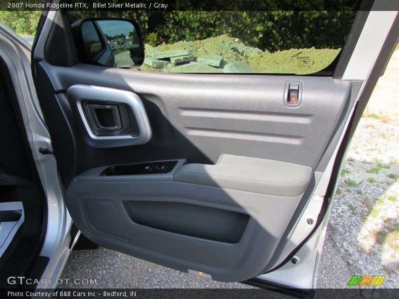 Billet Silver Metallic / Gray 2007 Honda Ridgeline RTX