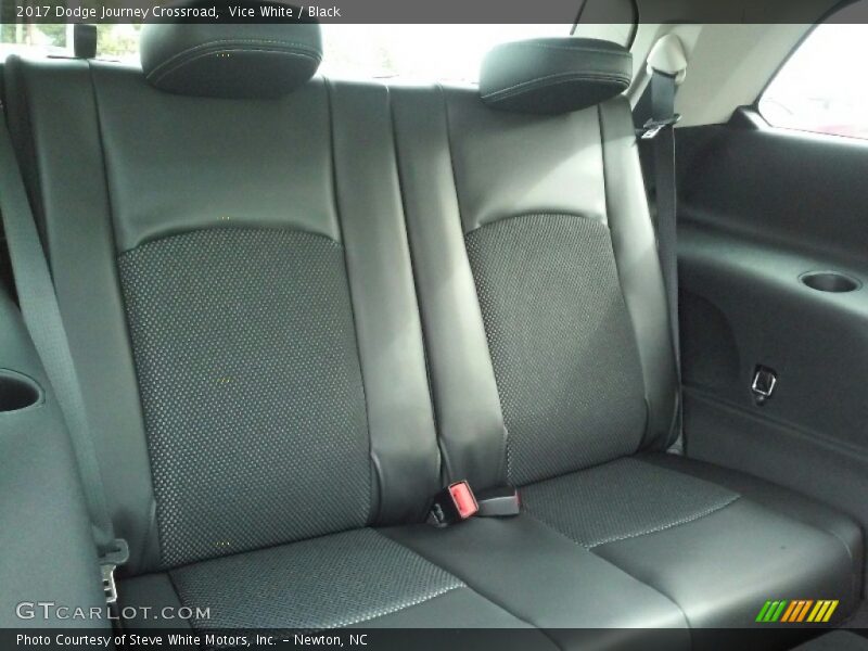 Vice White / Black 2017 Dodge Journey Crossroad