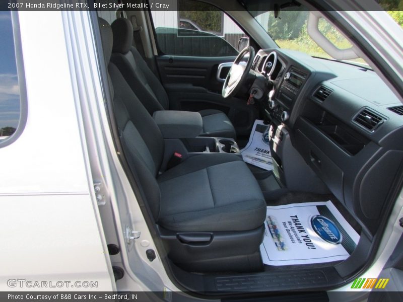 Billet Silver Metallic / Gray 2007 Honda Ridgeline RTX