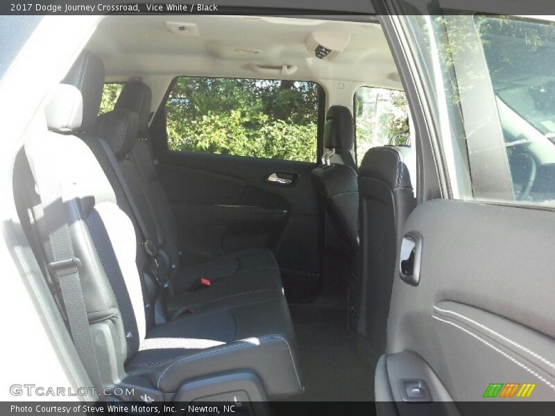 Vice White / Black 2017 Dodge Journey Crossroad