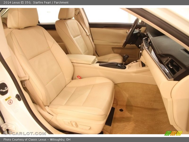 Starfire Pearl / Parchment 2014 Lexus ES 350