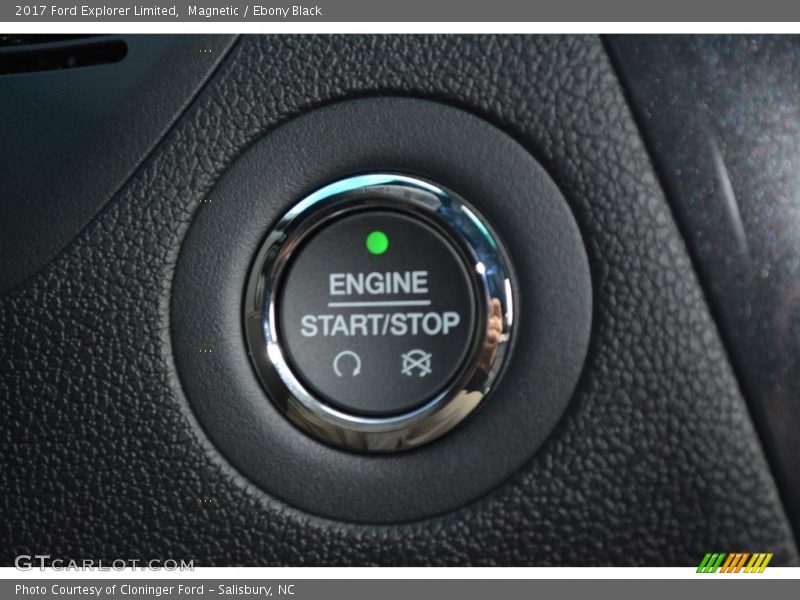 Magnetic / Ebony Black 2017 Ford Explorer Limited