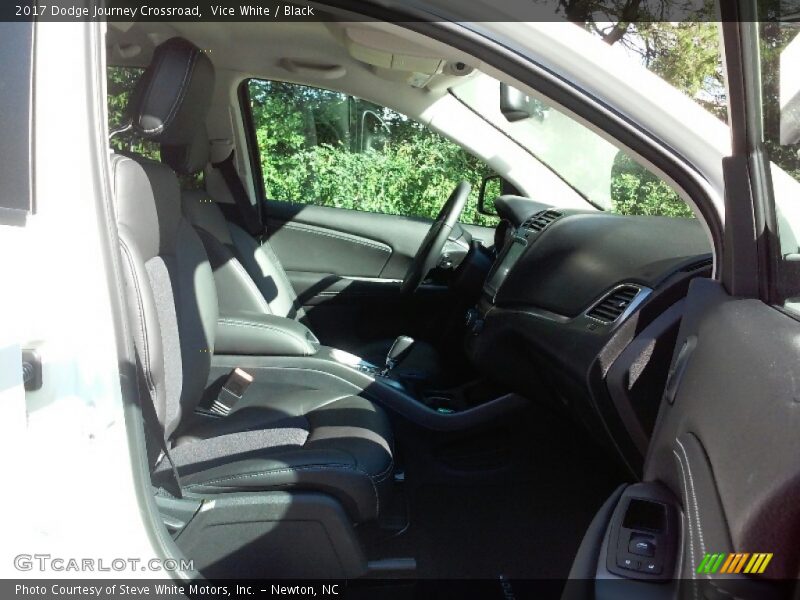 Vice White / Black 2017 Dodge Journey Crossroad