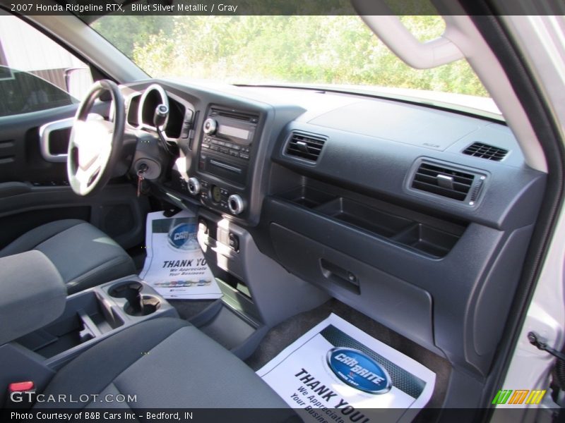 Billet Silver Metallic / Gray 2007 Honda Ridgeline RTX