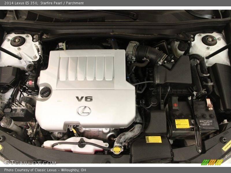 Starfire Pearl / Parchment 2014 Lexus ES 350