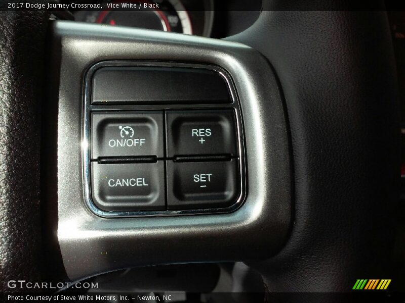 Vice White / Black 2017 Dodge Journey Crossroad