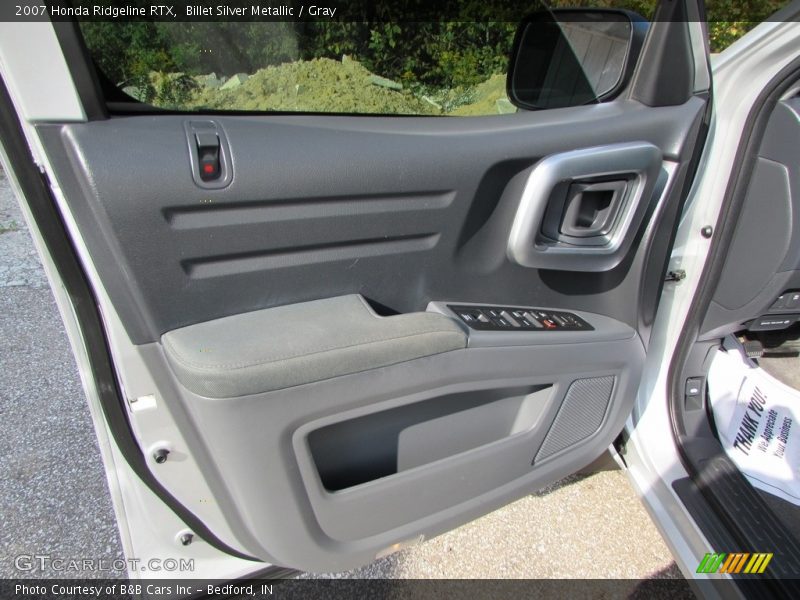 Billet Silver Metallic / Gray 2007 Honda Ridgeline RTX