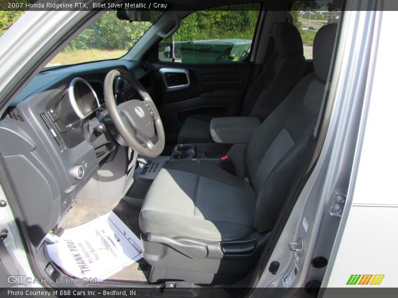Billet Silver Metallic / Gray 2007 Honda Ridgeline RTX