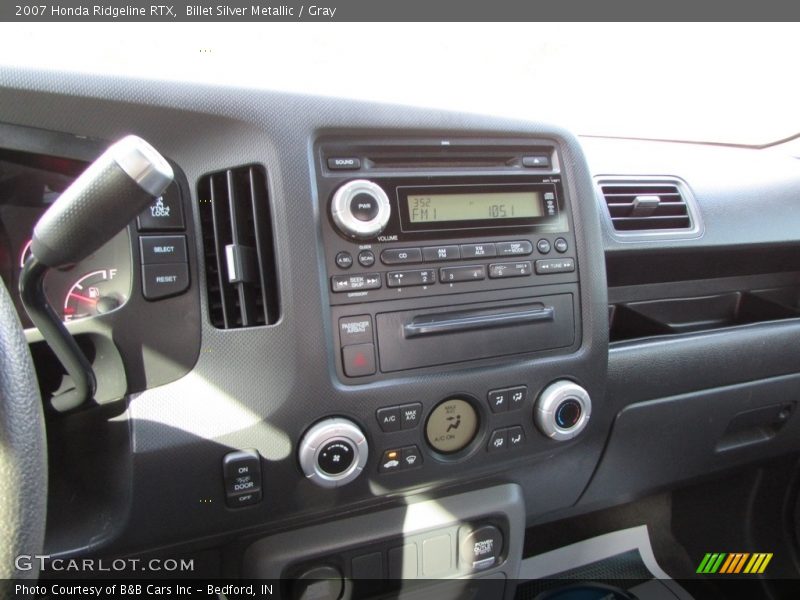 Billet Silver Metallic / Gray 2007 Honda Ridgeline RTX