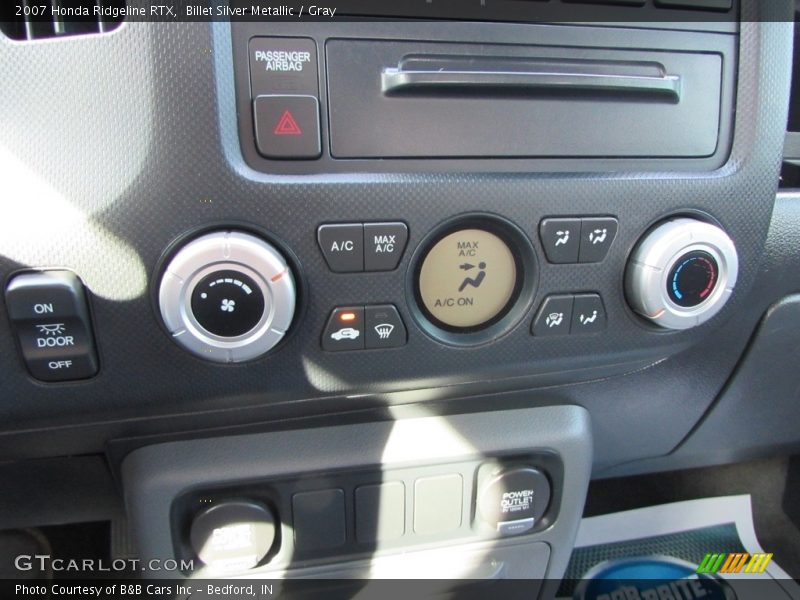 Billet Silver Metallic / Gray 2007 Honda Ridgeline RTX