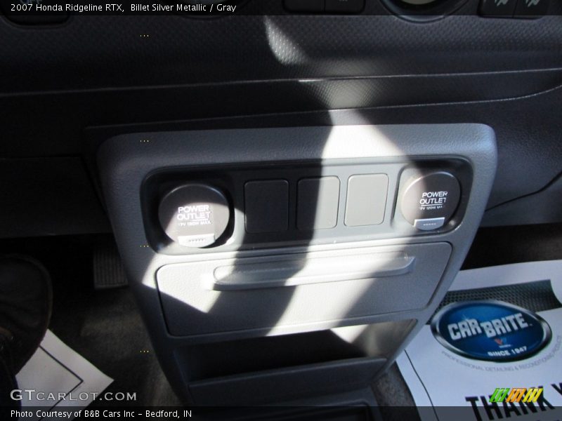 Billet Silver Metallic / Gray 2007 Honda Ridgeline RTX