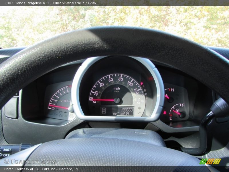 Billet Silver Metallic / Gray 2007 Honda Ridgeline RTX