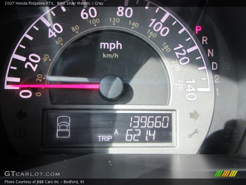 Billet Silver Metallic / Gray 2007 Honda Ridgeline RTX