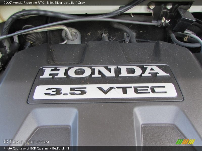 Billet Silver Metallic / Gray 2007 Honda Ridgeline RTX