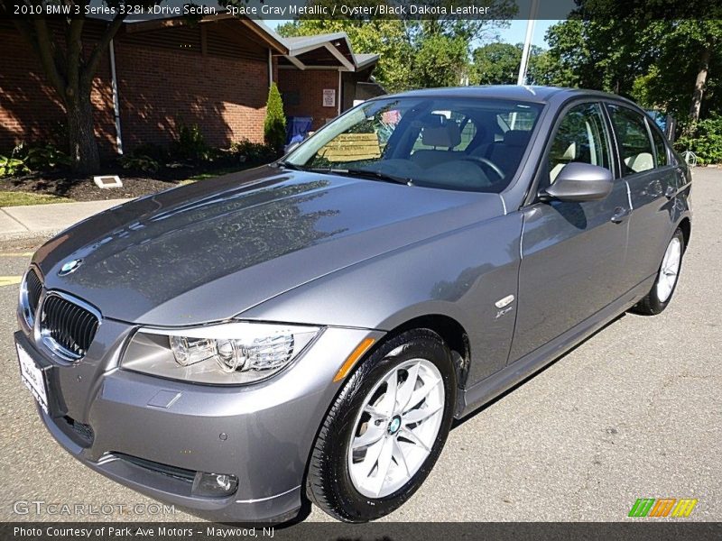 Space Gray Metallic / Oyster/Black Dakota Leather 2010 BMW 3 Series 328i xDrive Sedan