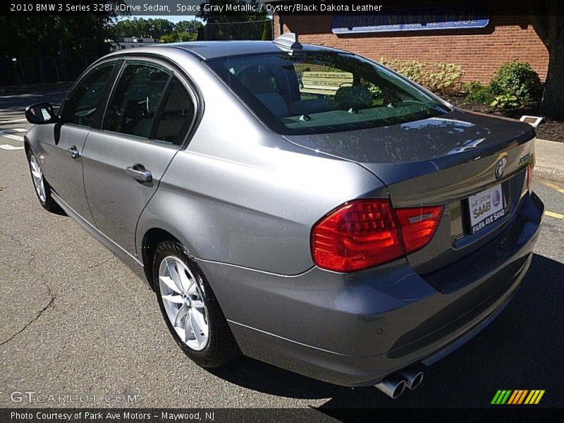 Space Gray Metallic / Oyster/Black Dakota Leather 2010 BMW 3 Series 328i xDrive Sedan