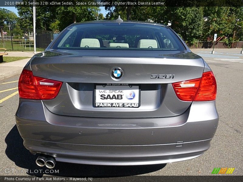 Space Gray Metallic / Oyster/Black Dakota Leather 2010 BMW 3 Series 328i xDrive Sedan