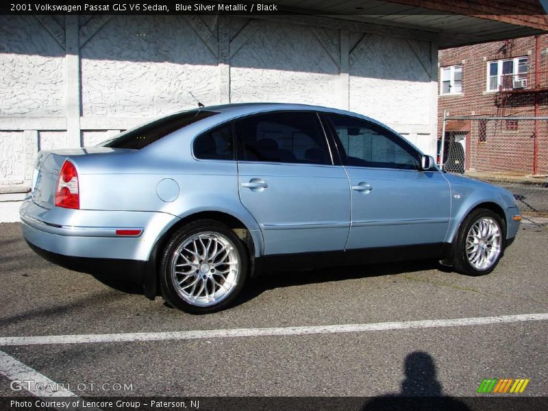 Blue Silver Metallic / Black 2001 Volkswagen Passat GLS V6 Sedan