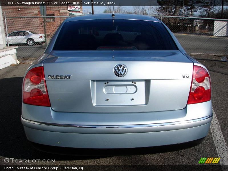 Blue Silver Metallic / Black 2001 Volkswagen Passat GLS V6 Sedan