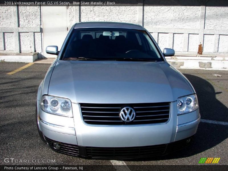 Blue Silver Metallic / Black 2001 Volkswagen Passat GLS V6 Sedan