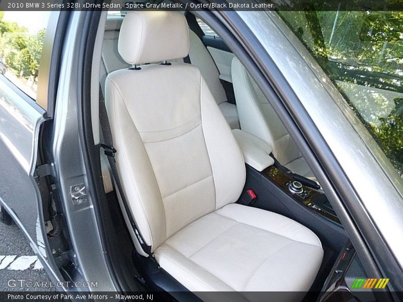 Space Gray Metallic / Oyster/Black Dakota Leather 2010 BMW 3 Series 328i xDrive Sedan