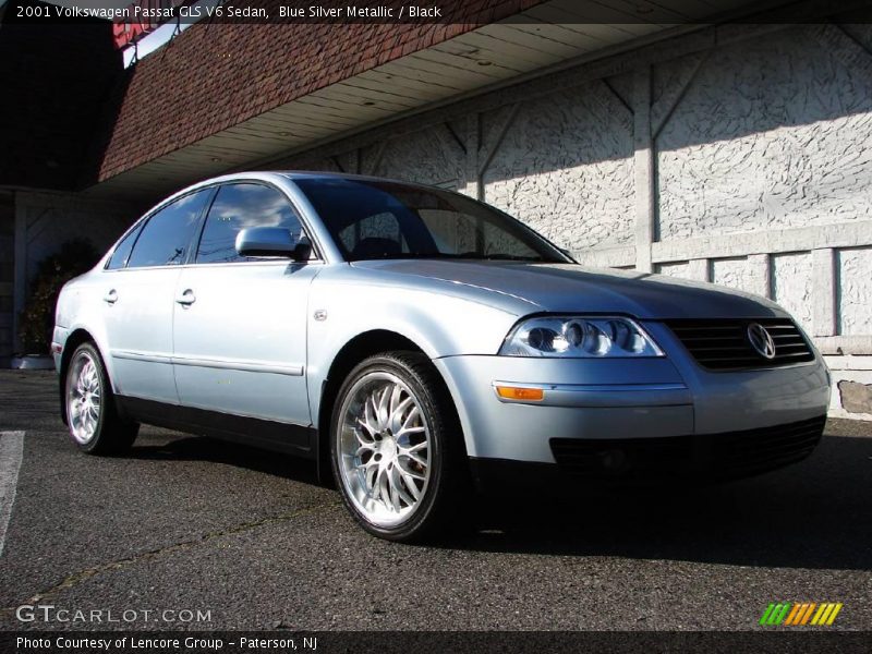 Blue Silver Metallic / Black 2001 Volkswagen Passat GLS V6 Sedan