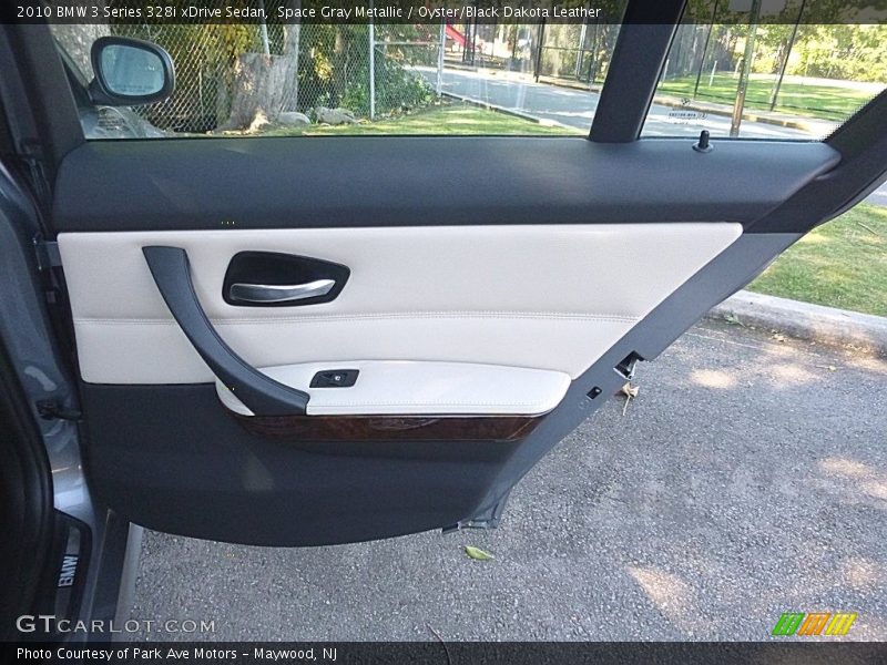 Space Gray Metallic / Oyster/Black Dakota Leather 2010 BMW 3 Series 328i xDrive Sedan