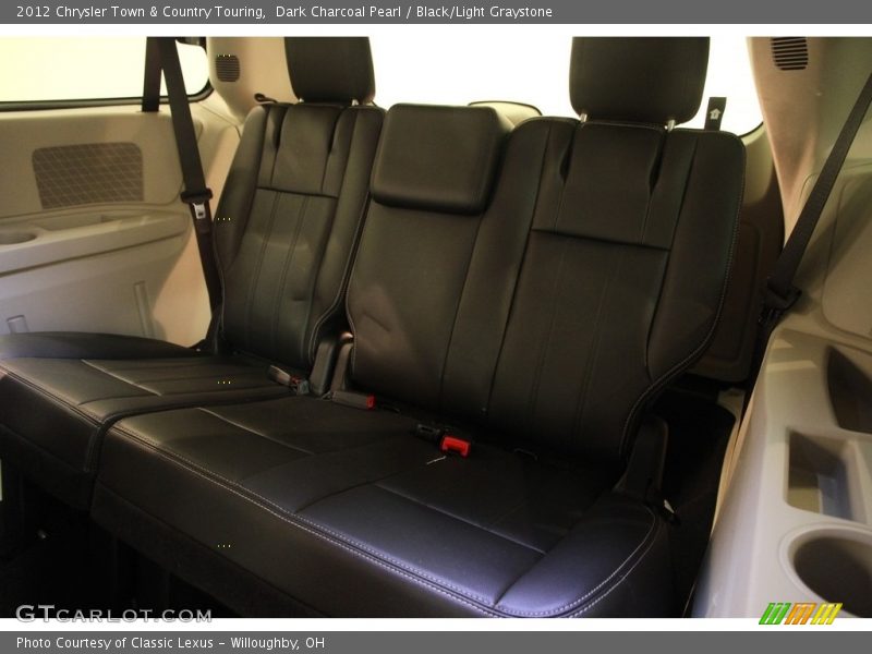 Dark Charcoal Pearl / Black/Light Graystone 2012 Chrysler Town & Country Touring