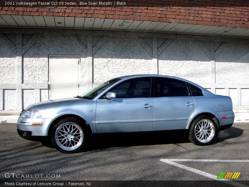 Blue Silver Metallic / Black 2001 Volkswagen Passat GLS V6 Sedan