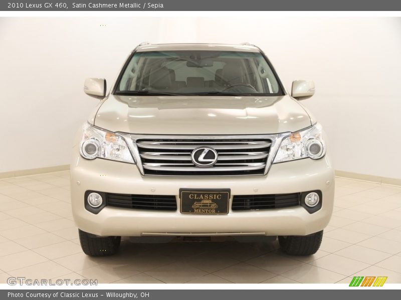 Satin Cashmere Metallic / Sepia 2010 Lexus GX 460